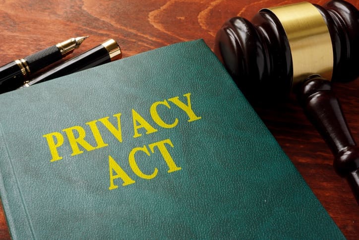 A book with the title of Privacy Act