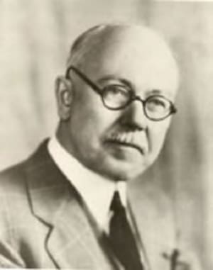 A vintage photo of Claude C. Hopkins